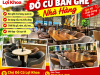 Thanh lý đồ cũ bàn ghế nhà hàng