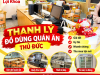 Thanh Lý đồ dùng quán ăn Thủ Đức