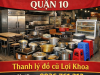 Thanh lý quán ăn quận 10