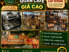 Thanh lý quán cafe giá cao