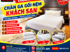 Thanh lý chăn ga gối nệm khách sạn