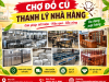 Chợ đồ cũ thanh lý nhà hàng