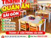 Thanh lý quán ăn Sài Gòn