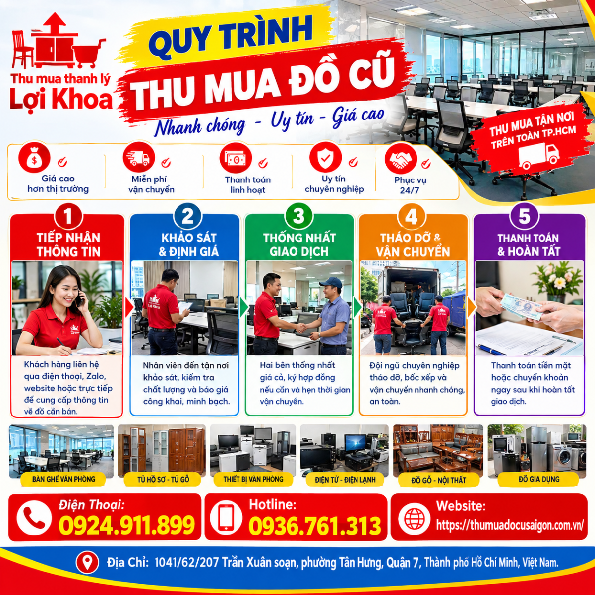 Thanh lý đồ cũ bàn ghế nhà hàng